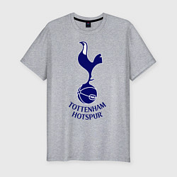 Футболка slim-fit Tottenham FC, цвет: меланж