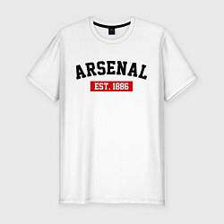 Мужская slim-футболка FC Arsenal Est. 1886