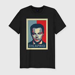 Мужская slim-футболка DiCaprio Art