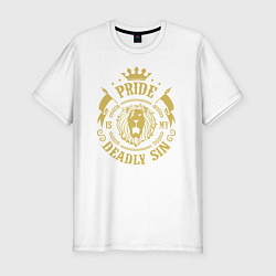 Мужская slim-футболка Pride: Deadly Sin