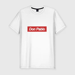 Футболка slim-fit Don Pablo Supreme, цвет: белый