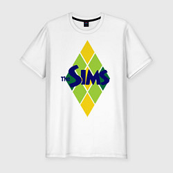 Мужская slim-футболка The Sims