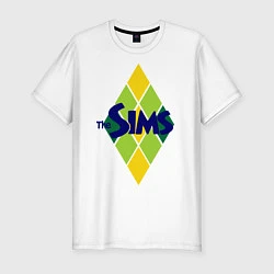 Мужская slim-футболка The Sims