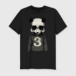 Футболка slim-fit Brutal Panda, цвет: черный