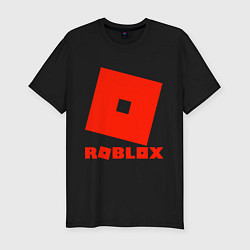 Футболка slim-fit Roblox Logo, цвет: черный