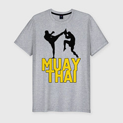 Футболка slim-fit Muay Thai, цвет: меланж