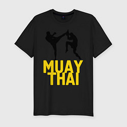 Мужская slim-футболка Muay Thai