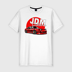 Футболка slim-fit JDM Culture, цвет: белый