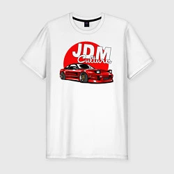 Футболка slim-fit JDM Culture, цвет: белый