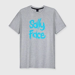 Футболка slim-fit SALLY FACE, цвет: меланж