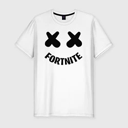 Мужская slim-футболка FORTNITE x MARSHMELLO