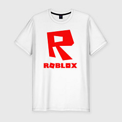 Мужская slim-футболка ROBLOX