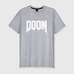 Футболка slim-fit DOOM, цвет: меланж