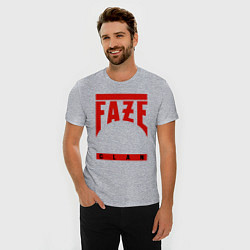 Футболка slim-fit FaZe Clan, цвет: меланж — фото 2