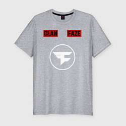 Футболка slim-fit FAZE CLAN, цвет: меланж