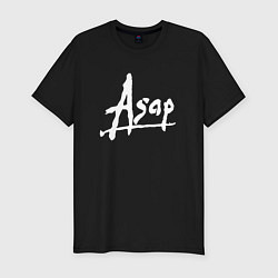 Футболка slim-fit ASAP, цвет: черный