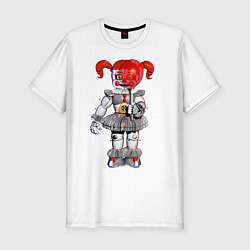 Футболка slim-fit Five Nights At Freddy's, цвет: белый