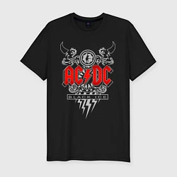 Футболка slim-fit AC/DC: Black Ice, цвет: черный