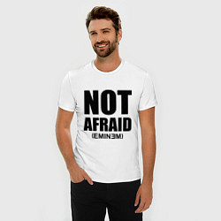 Футболка slim-fit Not Afraid, цвет: белый — фото 2