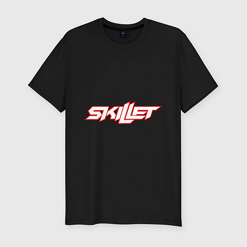 Мужская slim-футболка Skillet / Черный – фото 1