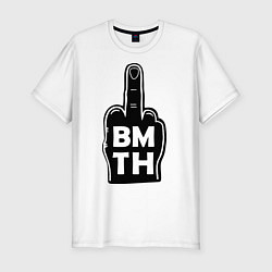 Мужская slim-футболка BMTH Fuck