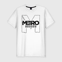 Мужская slim-футболка Metro Exodus