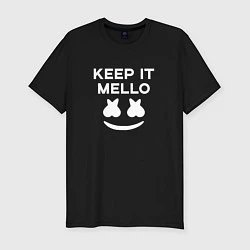 Мужская slim-футболка Keep it Mello