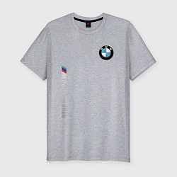 Футболка slim-fit BMW M PREFORMANCE, цвет: меланж