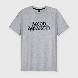 Мужская slim-футболка Amon Amarth