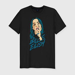 Футболка slim-fit Billie Eilish: Dark Style, цвет: черный