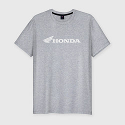 Футболка slim-fit HONDA, цвет: меланж