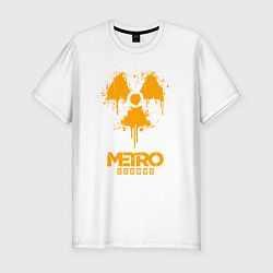 Футболка slim-fit METRO EXODUS, цвет: белый