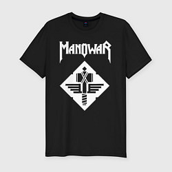 Футболка slim-fit Manowar, цвет: черный