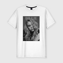 Футболка slim-fit Billie Eilish, цвет: белый