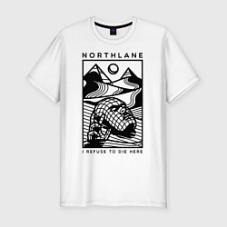 Мужская slim-футболка Northlane: I Refuse to die here