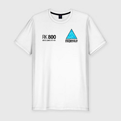 Футболка slim-fit RK800 CONNOR, цвет: белый