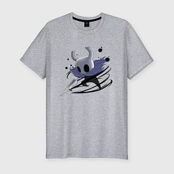 Футболка slim-fit Hollow Knight, цвет: меланж