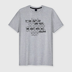 Футболка slim-fit Pink Floyd, цвет: меланж