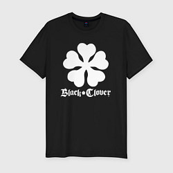 Футболка slim-fit Black Clover, цвет: черный