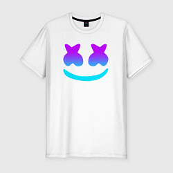 Футболка slim-fit MARSHMELLO, цвет: белый