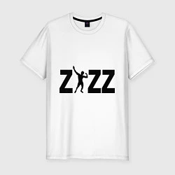 Футболка slim-fit Zyzz, цвет: белый