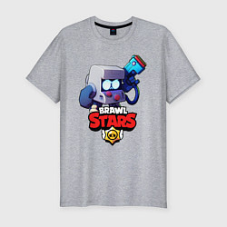 Футболка slim-fit Brawl Stars 4, цвет: меланж