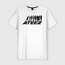 Мужская slim-футболка Ateez