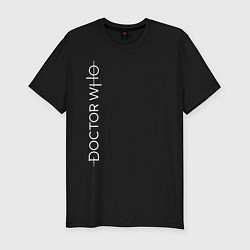 Футболка slim-fit DOCTOR WHO, цвет: черный