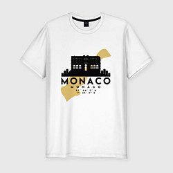 Мужская slim-футболка Монако