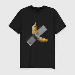 Футболка slim-fit Банан за 120 тысяч долларов, цвет: черный
