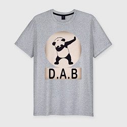 Мужская slim-футболка DAB Panda