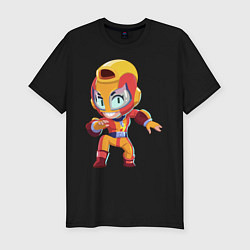 Футболка slim-fit BRAWL STARS MAX, цвет: черный