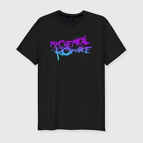 Мужская slim-футболка My Chemical Romance / Черный – фото 1