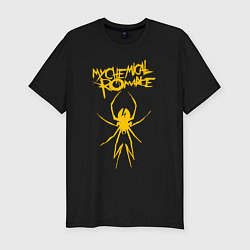Мужская slim-футболка My Chemical Romance spider